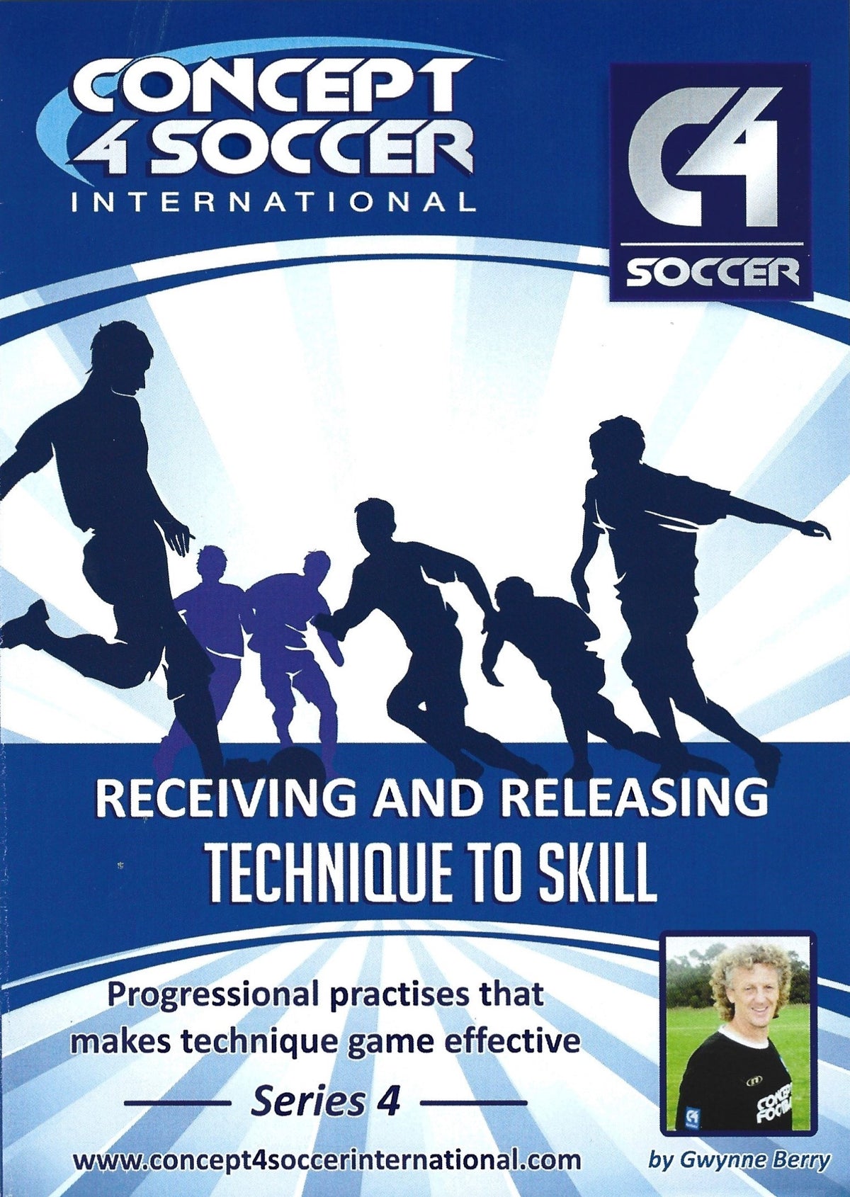 Concept4soccer receiving and releasing DVD Cover