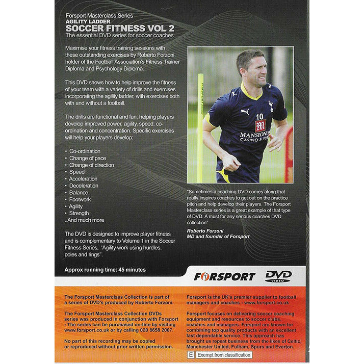 Forsport Masterclass Soccer Fitness Vol. 2 - Agility Ladder Exercises