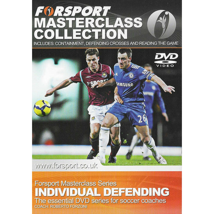 Front cover of Forsport masterclass individual defending techniques DVD