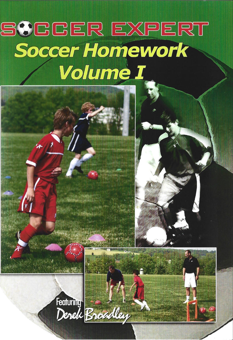 Soccer Expert Soccer Homework Vol 1 DVD Cover