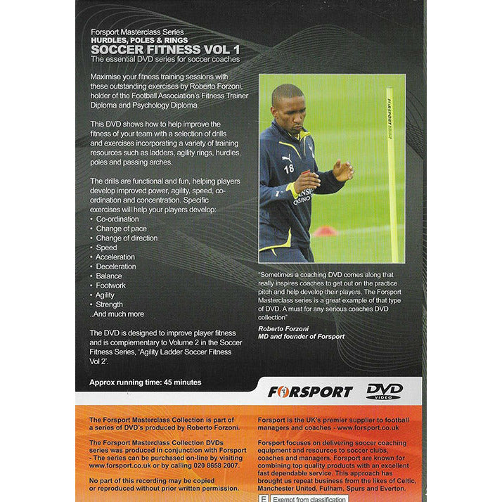 Forsport Masterclass Soccer Fitness Set Volumes 1 & 2