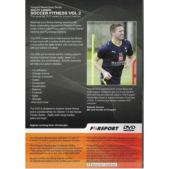 Forsport Masterclass Soccer Fitness Set Volumes 1 & 2