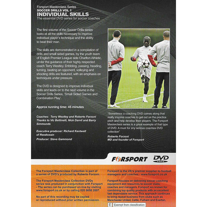 Forsport Masterclass Soccer Drills Vol. 1 - Individual Skills