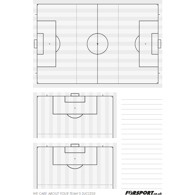 Forsport A5 Tactic Notebook Set Plays